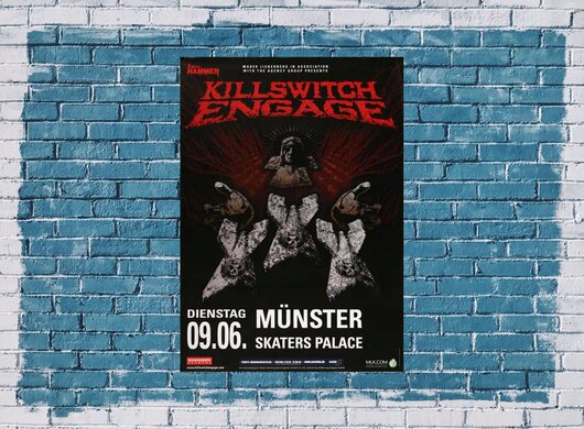 Killswitch Engage - Mnster, Mnster 2008 - Konzertplakat