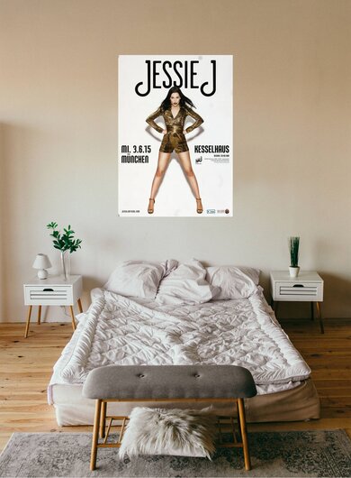 Jessie J - Bang Bang , Mnchen 2015 - Konzertplakat