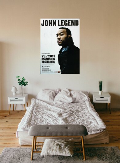 John Legend - Love In The Future, Mnchen 2013 - Konzertplakat