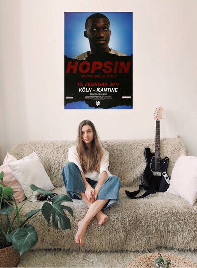 Hopsin - Savageville, Kln 2017 - Konzertplakat
