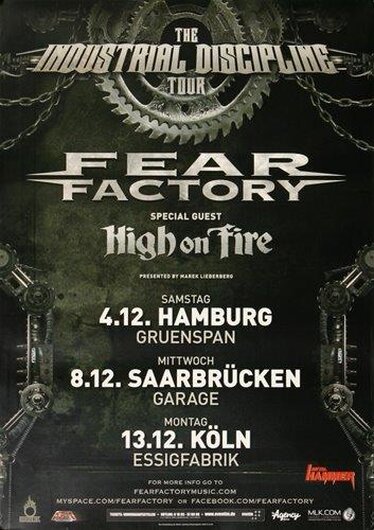 Fear Factory - Industrial Discipline, HH 2010