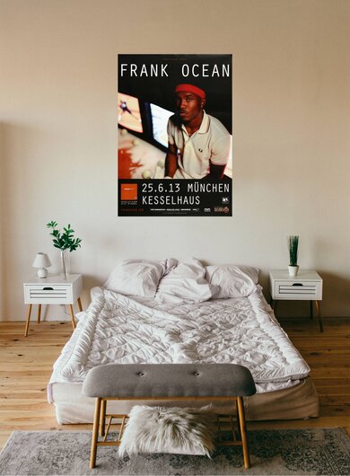 Frank Ocean - Channel Orange, Mnchen 2013 - Konzertplakat