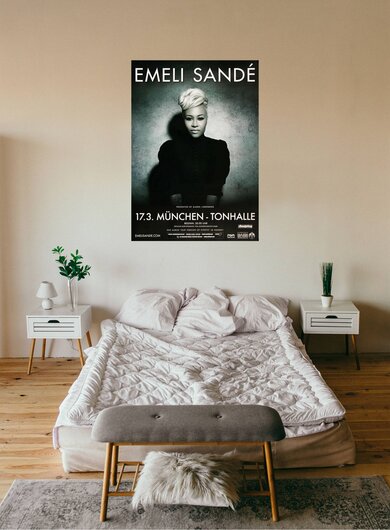 Emeli Sande - Versions Of , Mnchen 2013 - Konzertplakat