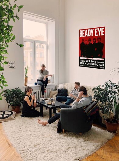 Beady Eye - Soul Love, Kln 2014 - Konzertplakat