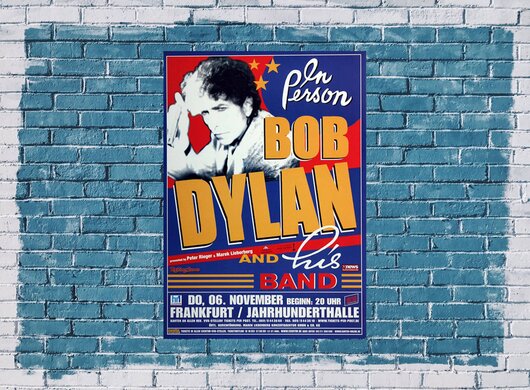 Bob Dylan and His Band - The Essential, frankfurt 2003 - Konzertplakat