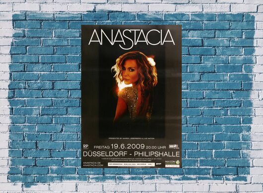 Anastacia - Heavy Rotation , Dsseldorf 2009 - Konzertplakat
