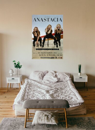 Anastacia - Resurrection , Kln 2014 - Konzertplakat