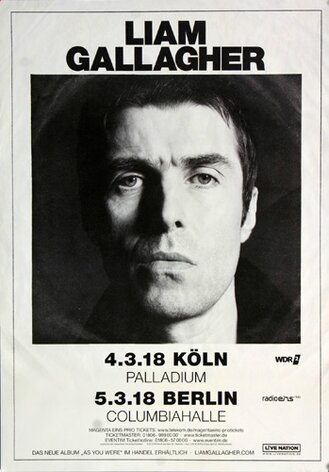 Liam Gallagher - As You Were, Kln & Berlin 2018 -...